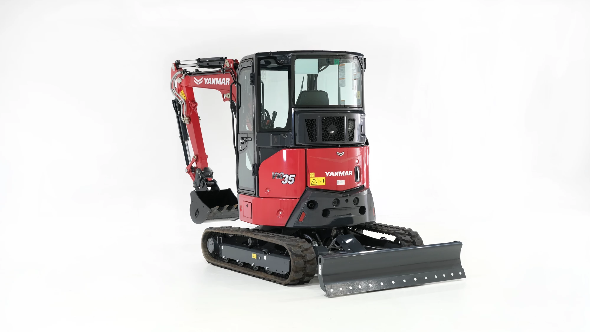 Excavator Back View